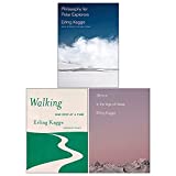 Erling Kagge Collection 3 Books Set (Philosophy for Polar Explorers[Hardcover], Silence In the Age of Noise, [Hardcover] Walking One Step at a Time)