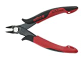 Wiha 56818 Precision Electronic Diagonal Cutters with Wide Pointed Head