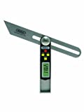 General Tools T-Bevel Gauge & Protractor #828 - Digital Angle Finder with Full LCD Display & 8" Stainless Steel Blade