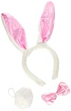 Forum Novelties Jumbo Easter Rabbit Bunny Kit Adult Headband Giant Ears Tail Costume Accessory