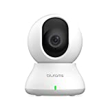 blurams Security Camera, 2K Indoor Camera 360-degree Pet Camera for Home Security w/Motion Tracking, Phone App, 2-Way Audio, IR Night Vision, Siren, Works with Alexa & Google Assistant