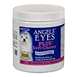 Angels Eyes PLUS Tear Stain Prevention Soft Chews for Dogs | 120 ct Beef Flavor| For All Breeds | No Wheat No Corn | Daily Supplement | Proprietary Formula