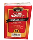 Cardboard Gold Card Saver 1 - PSA/BGS Graded Card Submission Holders, 50 Individual New Savers