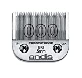 Andis 64480 CeramicEdge Carbon-Infused Steel Clipper Graduation For Close Cutting, Chrome, 1 Count