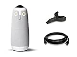 Owl Labs Meeting Owl Pro Premium Pack - 360 Degree, 1080p Smart Video Conference Camera, Microphone, and Speaker (Includes Accessories and Warranty)