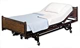 4 Pack Fitted Hospital Bed Sheets - Cotton Rich Soft Knitted Jersey Sheet 36 x 84 x 12"