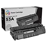 LD Compatible Tray_Toners_Cartridges_Printer Replacement for HP 53A Q7553A (Black)