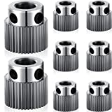 15 Pieces Extruder Wheel Gear 3D Printer Parts Drive 36 Teeth Gear Stainless Steel Extruder Gear Compatible with CR-10, CR-10S, S4, S5, Ender 3, Ender 3 Pro