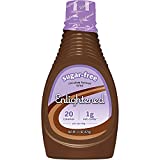 Keto Chocolate Syrup by Enlightened - Gluten-Free, Vegan , Kosher and Sugar-Free Chocolate Syrup - Keto syrup with 20 Calories and 1 Net Carb - Zero Sugar Syrup for Ice Cream, Coffee, Pancakes and More - 15 oz (Pack Of 1)
