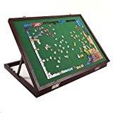 Mary Maxim Adjustable Wooden Jigsaw Puzzle Table - Puzzle Tables for Adults - Puzzle Storage Board - Felt Mat 32â€ x 22â€ - Puzzle Holder & Organizer up to 1500 Pieces - Puzzle Accessories