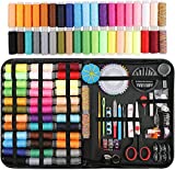 Sewing Kit,Premium Sewing Supplies, Oxford Fabric Sewing kit for Beginner,Kids, Adults, Travel, Thread and Needle, Sewing Accessories, Organizer Sewing Box, Emergency kit, DIY and Home(Rainbow).