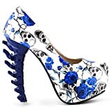 SHOW STORY Blue Spring Cleaning Pumps,LF80610BU39,8US,Blue