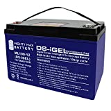 12V 100AH Gel Battery Replaces Solar Wind Deep Cycle VRLA 12V 24V 48V