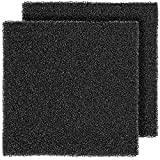 Honoson Filter Foam Sponges, Aquarium Bio Sponge Sheet Filter Media Pad, Cut-to-Size Foam for Fish Tank (2 Pieces)