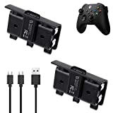 Wasserstein 700mAh Controller Battery Packs Compatible with Microsoft Xbox Wireless Controller 2020 Model (Xbox Series X, Xbox Series S, & Xbox One) - Make Your Gaming Experience Convenient