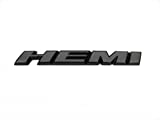 New Oem Mopar 15-16 Dodge Challenger Gray Black Hemi Fender Emblem Badge Nameplate 68292587AB