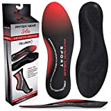 Arch Support Insoles Men & Women by Physix Gear Sport - Orthotic Inserts for Plantar Fasciitis Relief, Flat Foot, High Arches, Shin Splints, Heel Spurs, Sore Feet, Overpronation (1 Pair, Small)