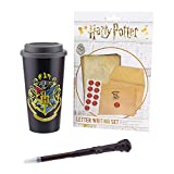 Paladone Harry Potter Writing and Travel Mug Set - Hogwarts Crest - Officially Licensed Merchandise
