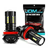 JDM ASTAR Super Bright 3030-15SMD 360 Beam H11 H16 White Led Fog Light Bulbs With Projector