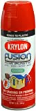 Krylon K02328007 Fusion for Plastic Aerosol Spray Paint, 12-Ounce, Red Pepper, 12 oz