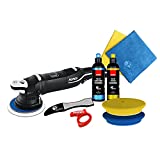 Detail King Rupes LHR 21 Mark III Big Foot Random Orbital Polisher - Starter Kit - Compounds - Foam Pads - Microfiber Cloths - Claw Pad Tool