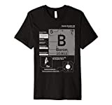 Boron (B) Element | Atomic Number 5 Science Premium T-Shirt