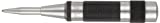 Starrett Steel Automatic Center Punch with Adjustable Stroke - 5-1/4" Length, 11/16" Punch Diameter, Lightweight, Knurled Steel Handle - 18C