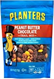 Planters Peanut Butter Chocolate Trail Mix with Honey Peanuts (M&M Peanut Butter & Peanut Chocolate Candies & Cocoa Almonds, 12 ct Pack, 6 oz Bags)