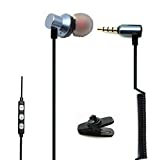 Saidbuds Single Side Earphone with Mic,One Ear Earbud,Mono Earbud Headphones for iPhone Android Smartphones MP3 Players,Wired in-Ear Earphones for One Ear (Right Ear)