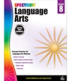 Spectrum Grade 8 Language Arts Workbook—8th Grade State Standards, ELA Writing and Grammar Practice With Writer's Guide and Answer Key for Homeschool or Classroom (160 pgs)