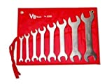 V8 Tools Inc 8308 8 Piece Sae Super Thin Wrench Set