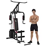 Goplus Multifunction Home Gym System Weight Training Exercise Workout Equipment Fitness Strength Machine for Total Body Training