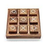 Tic Tac Toe Game for Kids and Family Board Games 3D Travel of Living Room Decor and Coffee Top Table Games Decor Family Games Night Classic Board TicTacToe