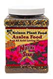 Nelson Plant Food for All Acid Loving Plants In Ground Container Patio Food Huge Blooms Azalea Jasmines Roses Camellias Gardenias NutriStar 9-13-11 (2 lb.)