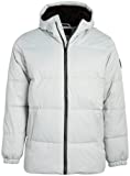 Perry Ellis Men's Jacket - Bubble Puffer Windbreaker Ski Jacket with Hood (Size: S-XXL), Size Medium, Air