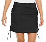 Columbia Women's Omni-Shield Stretch Water & Stain Resistance Skort (Black, Medium)