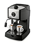 DeLonghi EC155 15 Bar Espresso and Cappuccino Machine, Black