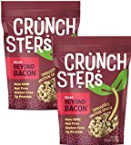 Crunchsters Sprouted Protein Snack Share Size (4 oz) (Beyond Bacon, 2 Units)