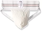 Gym Old School Jockstrap (Large, White)