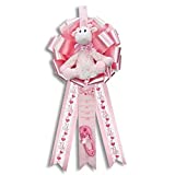 BayouOne Giraffe It's a Girl Birth Announcement Hospital Door Hanger : Birth Announcement Door Hangers