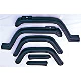 Omix | 11602.01 | Fender Flare Kit, 6 Piece, Factory Style | OE Reference: 4206 | Fits 1987-1995 Jeep Wrangler YJ