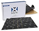 NVX SDRF20 20 Total Square Foot Adhesive Black Foam Rubber Tri-Layer Sound Damping - Five Sheets of 18" x 32"