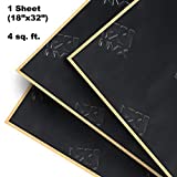 NVX SDBVK4 Premium Stealth Black 4 Square feet 91mm Thick of Sound Deadening Material - One 18" x 32" Piece