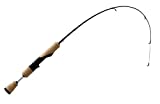 13 FISHING - Omen Ice Rod - 36" MH (Medium Heavy) - Solid Carbon Blank - Split Grip Handle - OBI-36MH-SG , Black