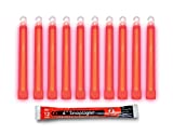 Cyalume 9-00721 Snap Light Stick, 6", Red (Pack of 20)