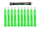 Cyalume 9-42290 ChemLight Military Grade Chemical Light Sticks – 12 Hour Duration Light Sticks Provide Intense Light, Ideal as Emergency or Safety Lights, for Tactical Applications, Hiking or Camping and Much More, Standard Issue for U.S. Military Personnel – Green, 6” Long (Pack of 10)