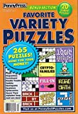 VARIETY PUZZLES MAGAZINE - ISSUE 40 / OCTOBER 2021 - 265 PUZZLES! MORE FOR YOUR MONEY!