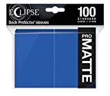 Ultra Pro Eclipse Card Sleeves - Pack of 100, Matte Finish, Pacific Blue