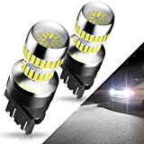 AUXITO 3157 LED Bulb for Reverse Lights, Super Bright 3156 3056 3057 4157 3047 4057 3457 LED Light Bulbs for Backup Reverse Signal Blinker Tail Parking DRL Brake Lights, 6000K White