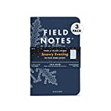 Field Notes: Snowy Evening - 3 Pack - Dot Grid Memo Books, 3.5 x 5.5 Inch